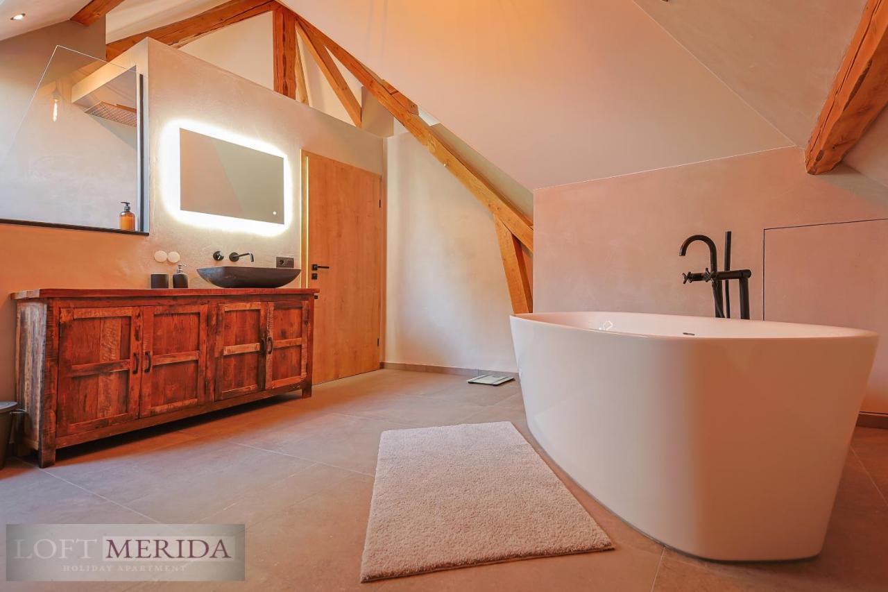Loft Merida - Designer Apartment With Large Bathtub بوتغينباخ المظهر الخارجي الصورة